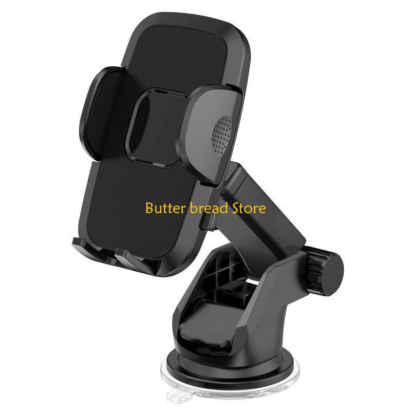 W89C 360 Rotation Phone Mount Super Stable & Anti Shake Car Mobile Stable Bracket