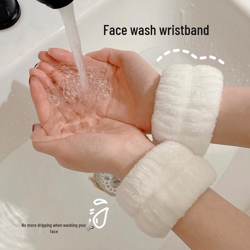

Waterproof Sweat-Absorbing Face Wash Wristband & Arm Sleeve