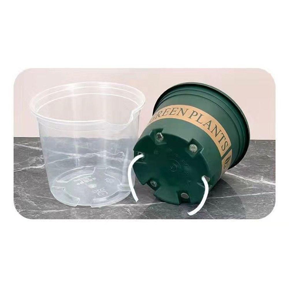 Succulent Self Watering Planter Pots Lazy Lazy Flower Pot Self-watering Potted  Home Decor