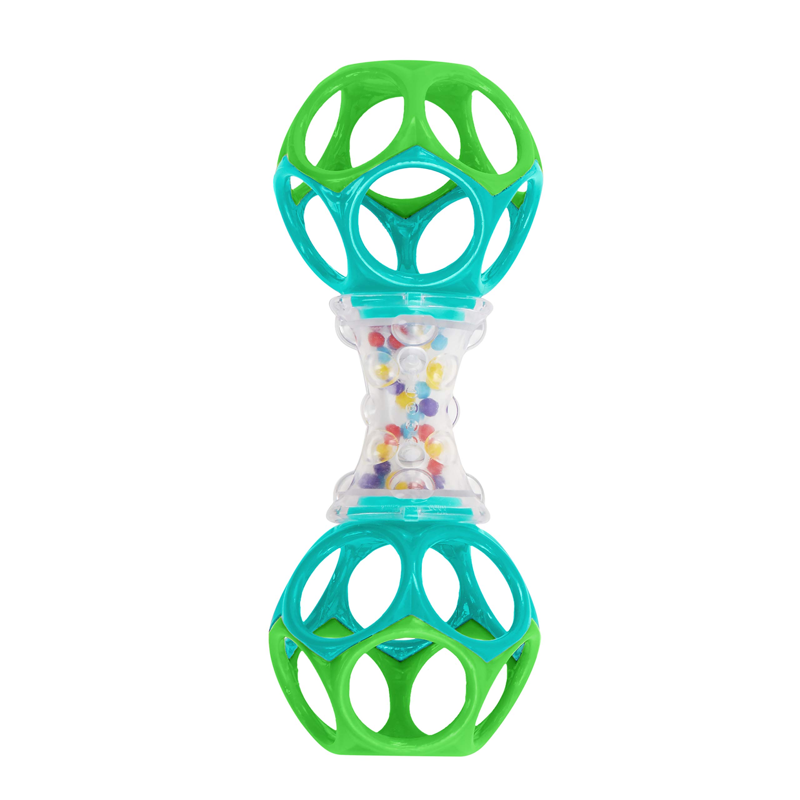 

Bright Starts Oball Oshaker Teething 81107 (Ages 0+) Rattle, Toy, зелёный
