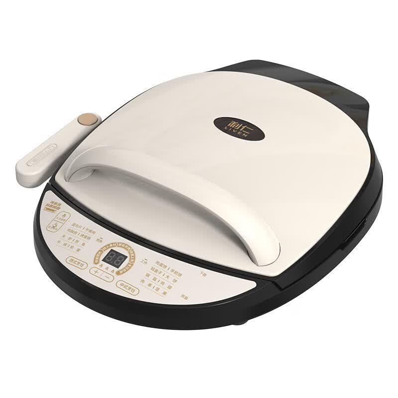 Liven Double-Sided Electric Griddle with Detachable Plate CN plug (adapter included)
