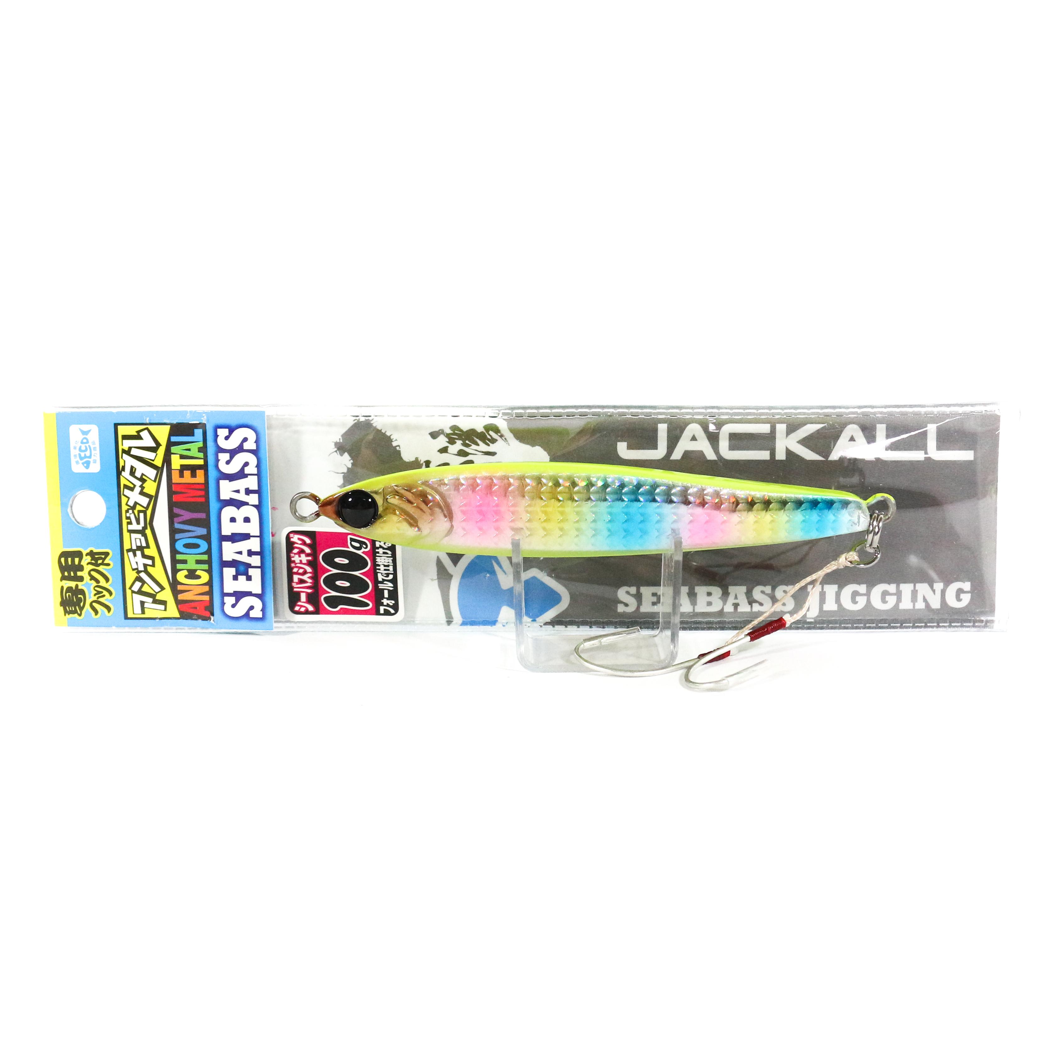 

Jackall Metal Jig Сибас Анчоус Металл 100 грамм Yossy Candy (0970)