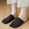 Candy Color Invisible Breathable Cotton Women Hosiery Two Toe Socks Split Toe Socks Half Palm Socks