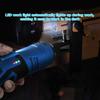 Blue 100N.m Electric Wrench Cordless Ratchet Rechargeable Scaffolding Right Angle Wrench with  2 Battery Charger Power Tool 18V 3/8Inches