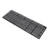 132 Keys Mechanical Keyboard Keycaps CBSA Height Transparent Ergonomic DIY Clear Keycaps White Black Letters