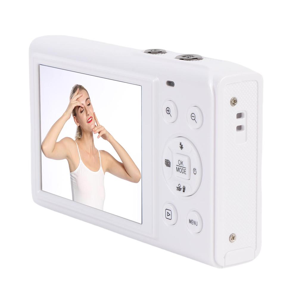 5K Dual Screen Digital Camera 18X Zoom 80MP WiFi Vlog Photography Camera AF Auto Focus with 32GB Memory Card