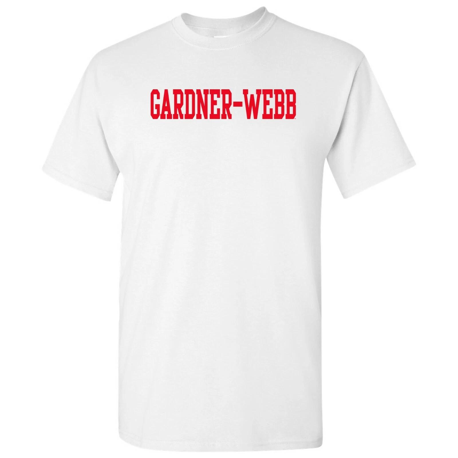 Gardner-Webb University Bulldogs Basic Block T-Shirt - White S