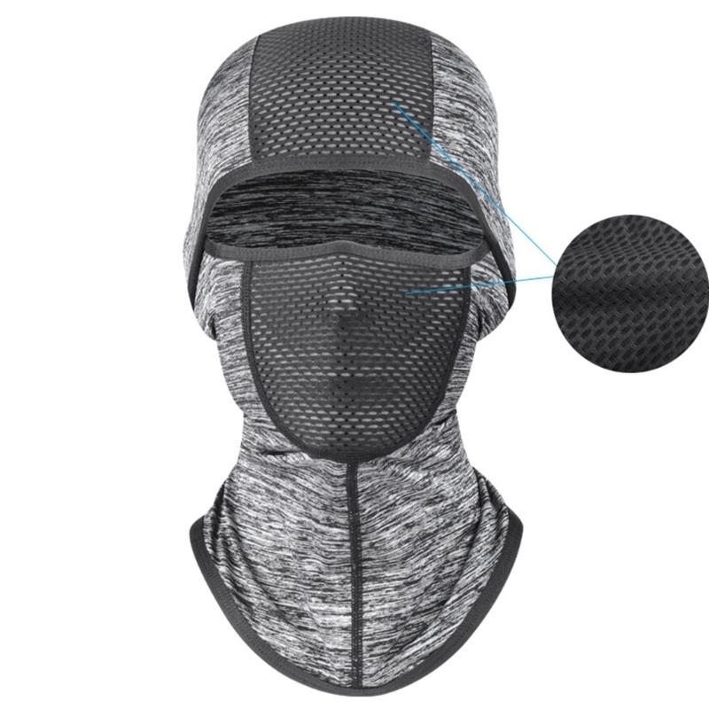 Neck Scarfs Headwear Face Cover Ice Silk Tube Scarfs Bandana Face Mask