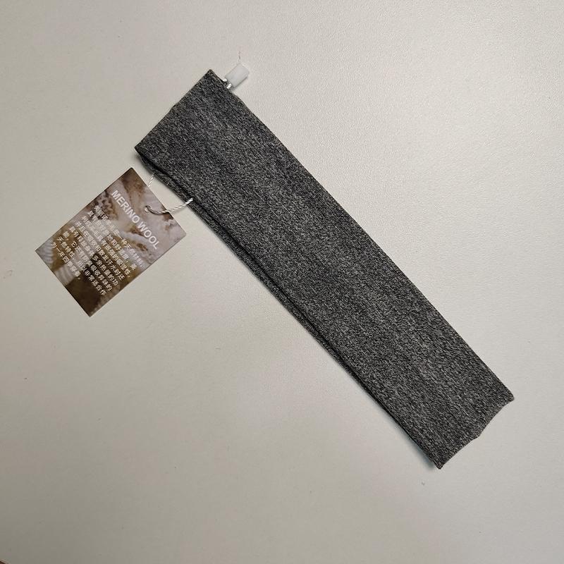 

Уличная фитнес-повязка на голову из мериносовой шерсти для мужчин и женщин Влагоотводящая и антиперспирантная повязка на голову Спортивная повязка на голову из мериносовой шерсти Size fits all