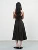 General Idea Flare Sleeveless Long Dress [Brown] / Wbe3L15504
