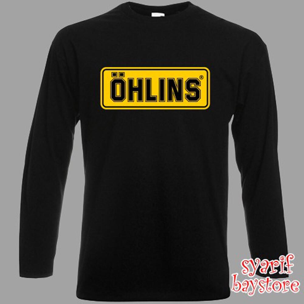 Ohlins Car Racing Suspension Men#039;s Black Size S to 3XL Unisex T-Shirt XXL