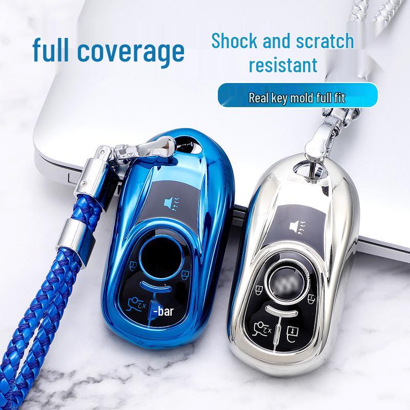 TPU Key Case for Buick New Envision, Regal, LaCrosse, GL6 - Durable Key Protection Shell Set