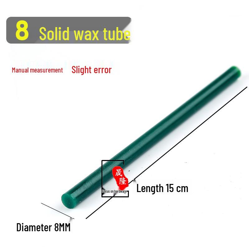 Wax Tube for Jewelry Design and Casting: Carving Wax for Lost-Wax Method and Mold Production