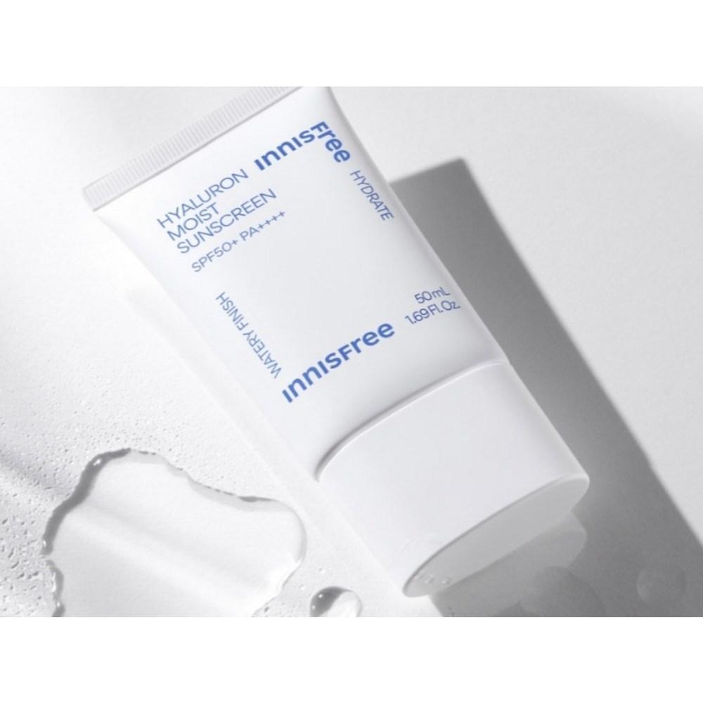 Innisfree Hyaluronic Moisture Sun Cream SPF50+ PA++++, 50ml, 3 units