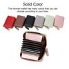 Women Wallet Polyester Lining Zipper Rectangular Cash Compartment Photo Pocket Purse Notecase Birthday Gift with Lanyard
