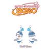 Stray Kids HUG PLUSH KEYRING - SKZOO X SANRIO CHARACTERS