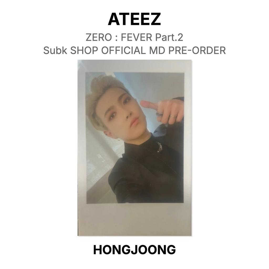 ATEEZ NULL : FEVER Teil 2 Subk SHOP OFFIZIELL MD VORBESTELLUNG Offizielle Fotokarte