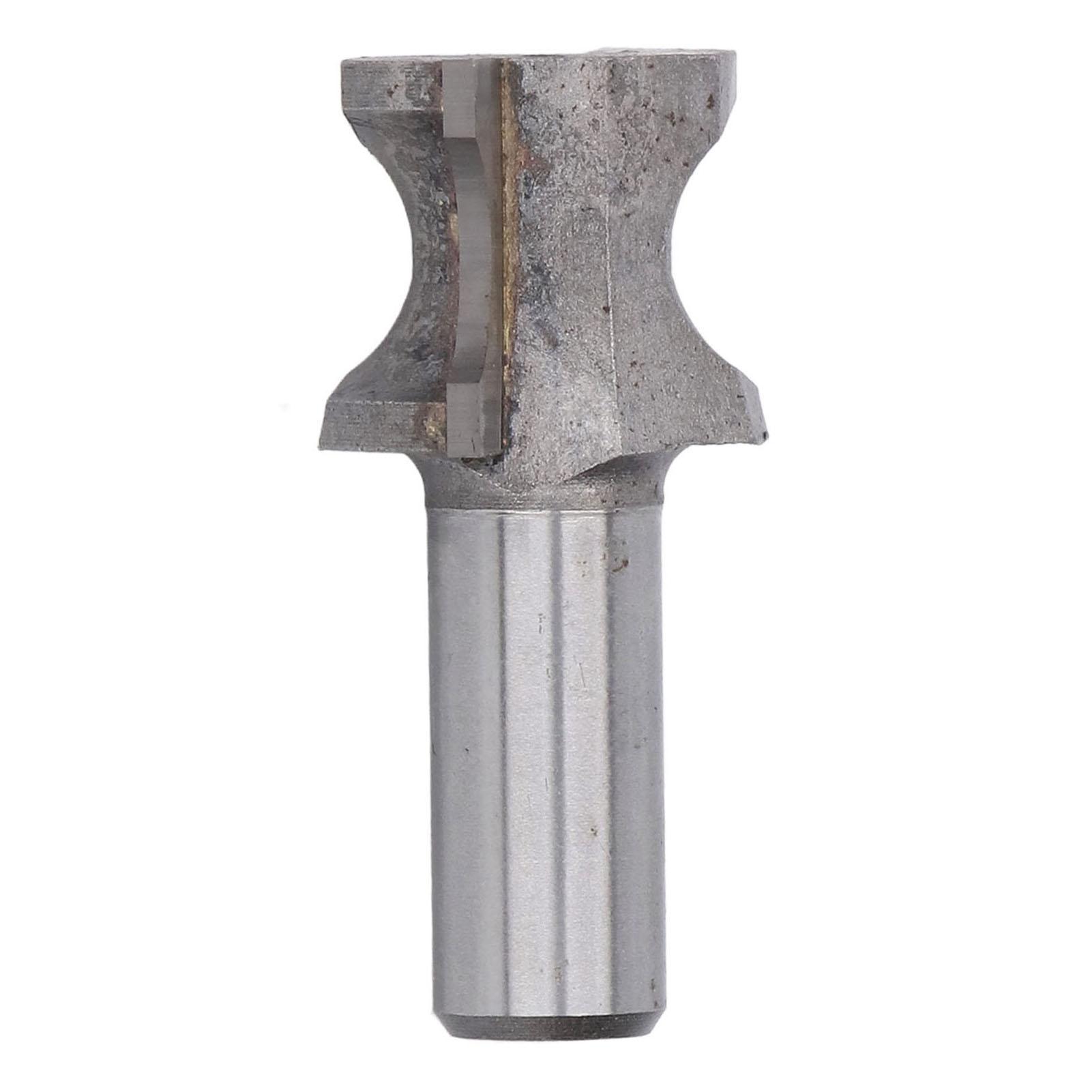 

12in Shank Bullnose Router Bit Half Round Edging Router Bit for Door Table Cabinet Shelve