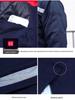 Winter Plus Velvet Thickened Work Jacket - Warm, Reflective, and Dirt-Resistant Cotton Jacket for Men and Women