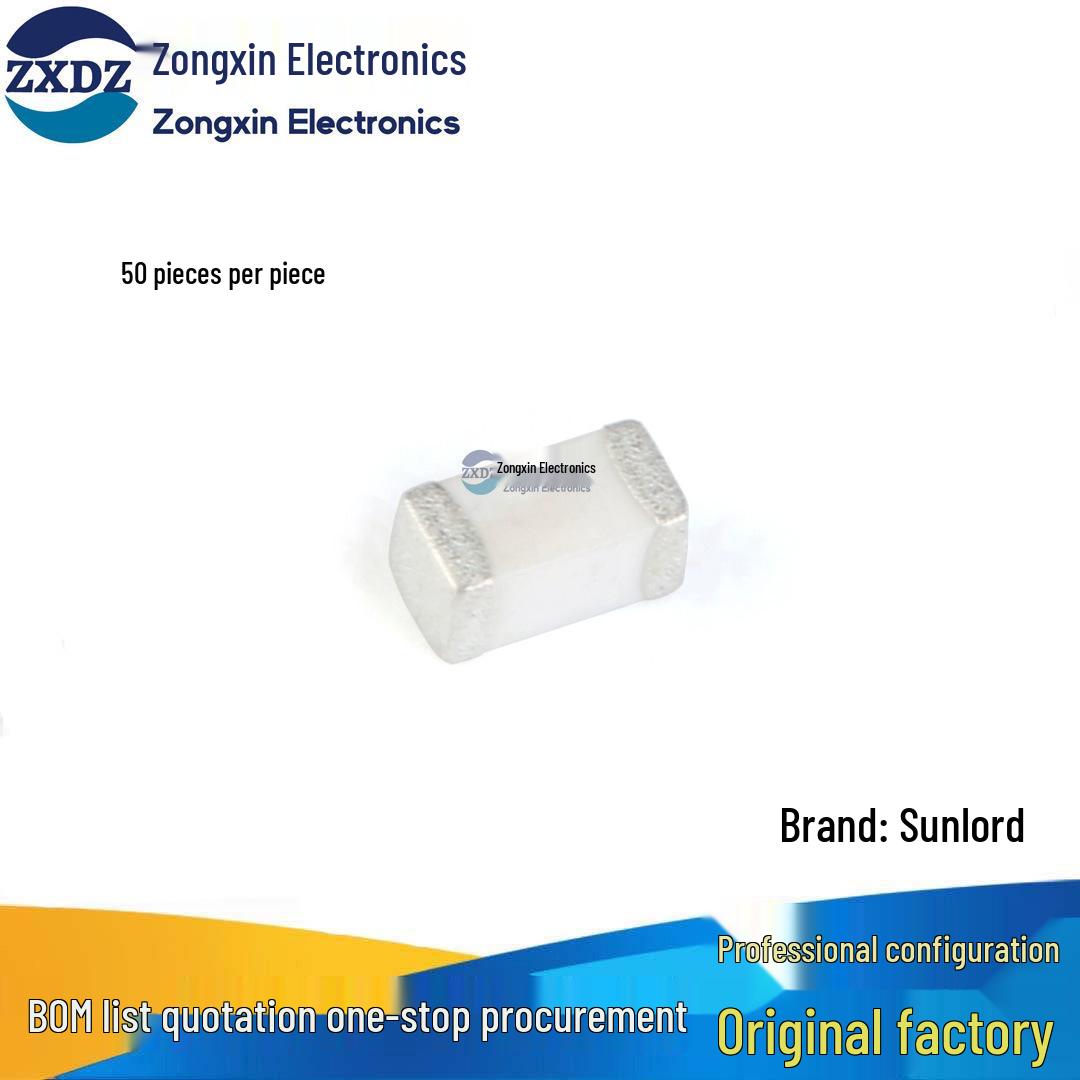 

33nH ±5% 0603 SMD High-Frequency Inductor, 300mA, 50 pieces - Model: SDCL1608C33NJTDF