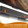 Universal Soundbar Stand Metal Wall Mount Speaker Stands Vibration Free Anti Drop Sonos Beam Wall Mount Bracket Home Decoration