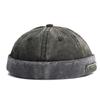 Adjustable Docker Cap Retro Hip Hop Hat Versatile Melon Hat  Unsiex