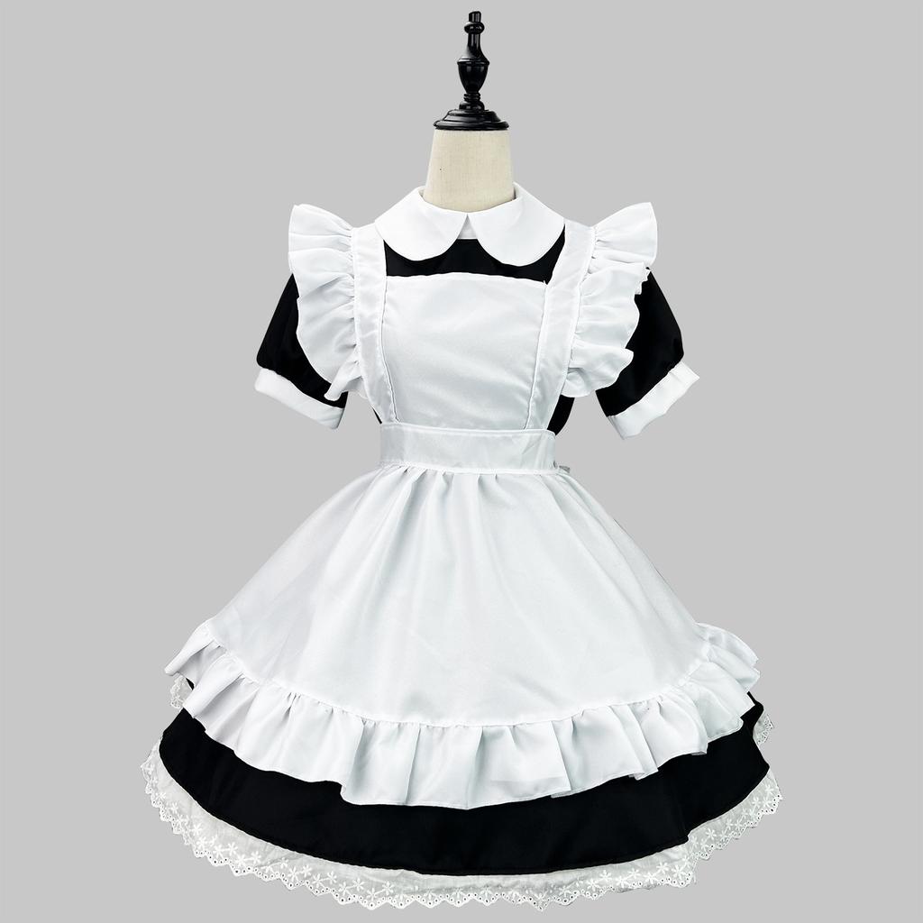 Light Music Girl Maid Cosplay Costume with Alice Lolita Theme Anime Cosplay