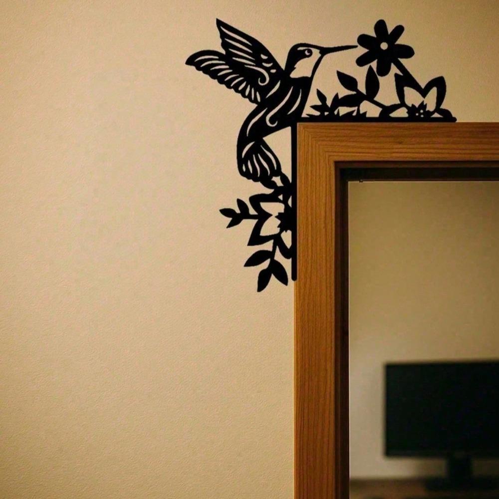 

Vintage Iron Bird Wall Stickers, Rustic Removable Wall Art for Home Decor, Waterproof & Reusable for Bedroom, Living Room, Kitchen TY4373-01 разноцветный