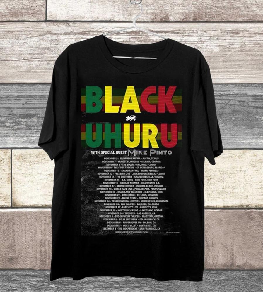 Black Uhuru Tour 2025 WITH MIKE PINTO T Shirt  Unisex T-Shirt XL