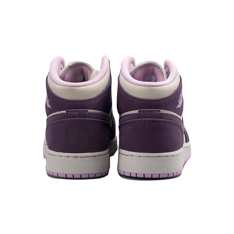 New Jordan 1 Retro Mid GS Pro Purple 555112-500