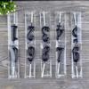 1PC Red Number Birthday Paper Cake Candle Kids Birthday Party Wedding Cake Candle Favor Supplies Cake Decorations Black