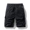 Men's Casual Color Outdoors Pocket Beach Work Trouser Cargo Shorts Pant