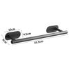 American Style Punch-Free Bathroom Set: Towel Bar, Tissue Holder, Towel Ring, Hooks, Washcloth Rack, Tissue Box.