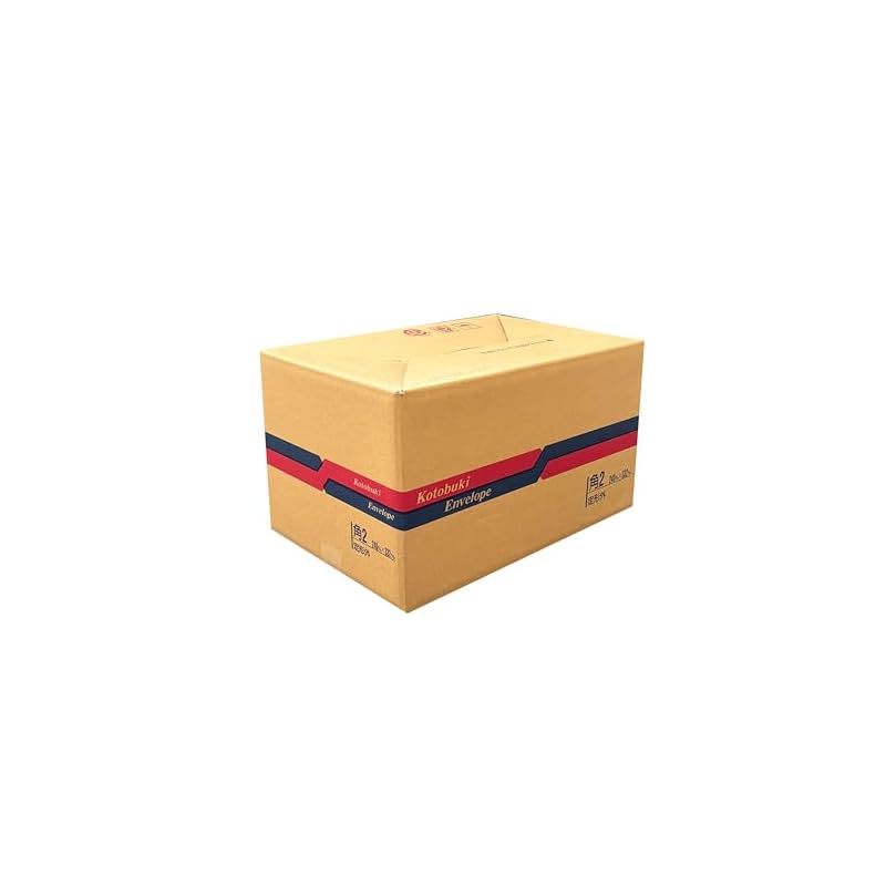 Kotobukido Envelopes, Kraft Envelopes, Plain, Side-Sealed, OL Kraft, Square No. 2, 85g, 500 Envelopes, 02823