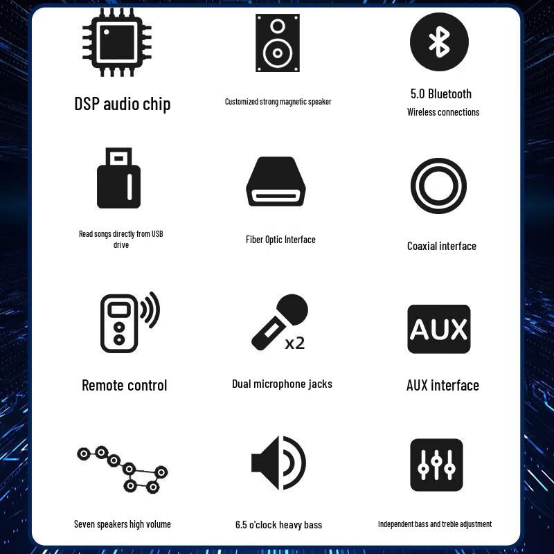 Sansui Home Theater Karaoke Sound System