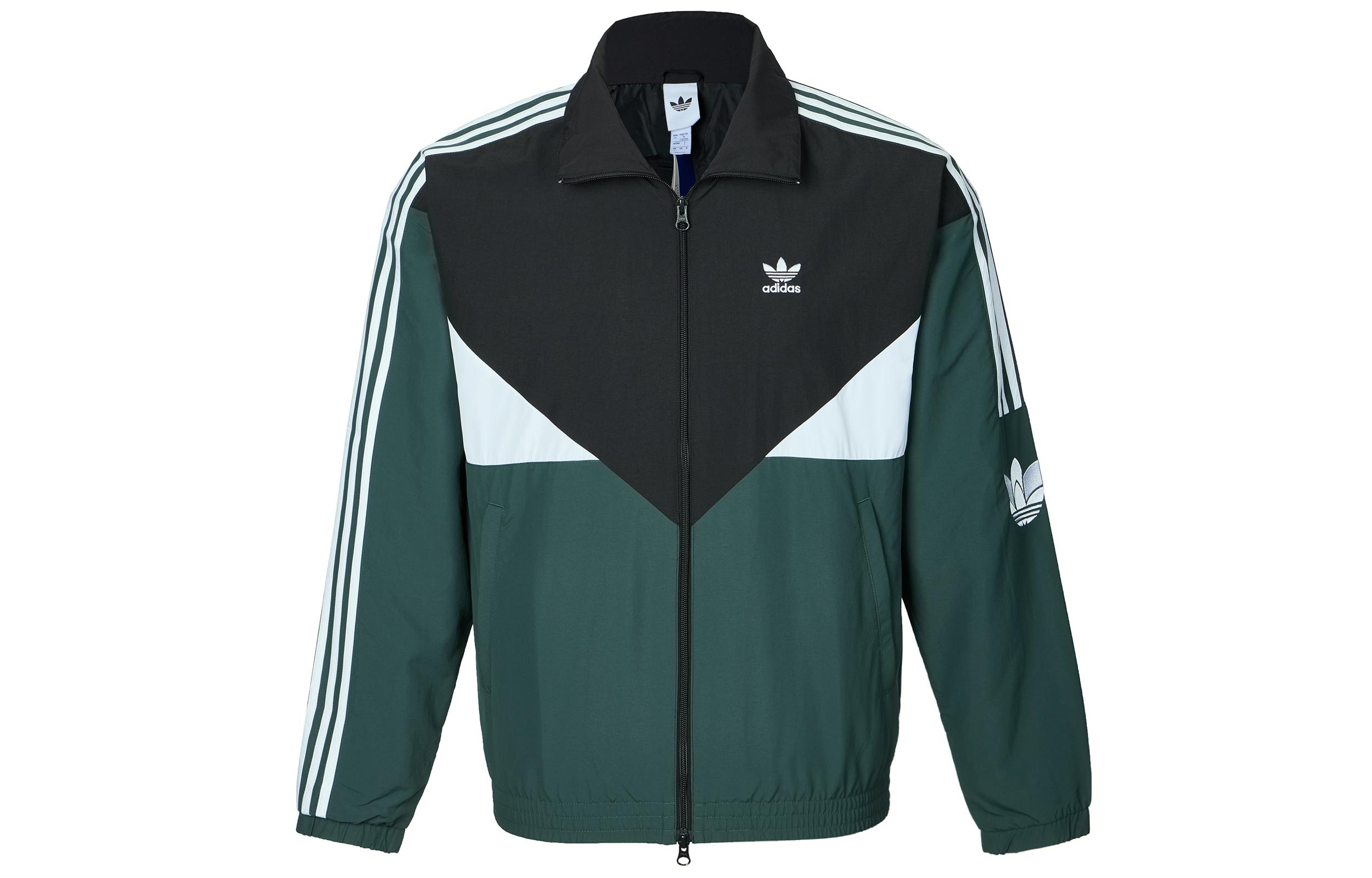 

Adidas Originals Gender Neutral Jacket Unisex Black/Green/White KC3115 XL