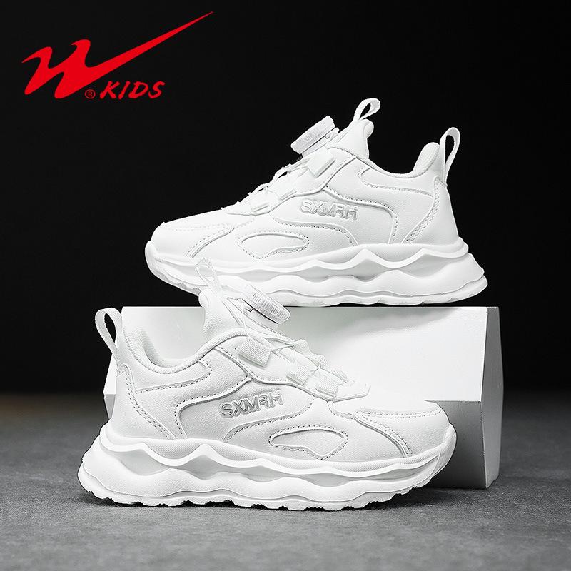 Children's sports shoes 2025 autumn new men's fashion mesh classmates spot women's microfiber casual lightweight dad shoes