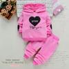 Spring Autumn Newborn Baby Girl Clothing Set Kids Tracksuit Printed T-shirt+Casual Pants 2PCS Children Clothes Suit