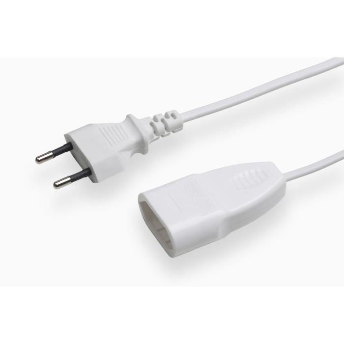 Meister rallonge fiche eruo blanc 5 m