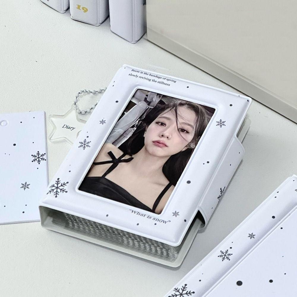 Cute 3 Inch Kpop Album Mini Cartoon Idol Photo Holder Gift 32 Pockets Photocard Holder