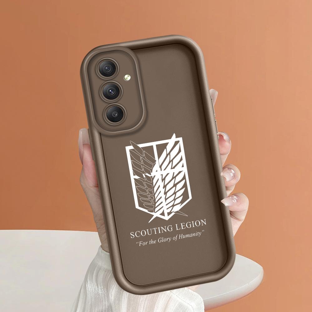Soft Silicone Square Ladder Printing Pattern Phone Casing Full Cover Camera Shockproof Protection Rubber Case for Samsung
