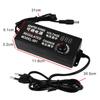 EU AC Adjustable Adapter Display Screen DC 3V-24V 2A Voltage Regulated Power Supply Adatpor Plastic