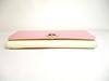 Authentic BVLGARI Light Pink Cream Leather Gold H/W Flap Wallet Continental #a440  Refurbished