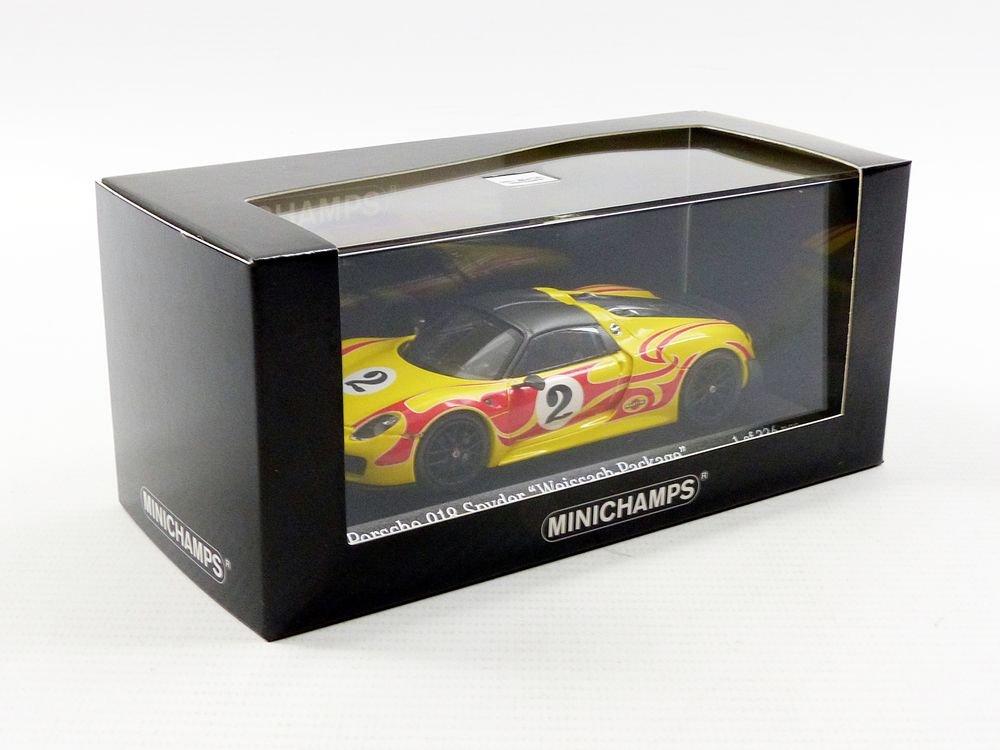 Minichamps Porsche 918 Spyder Weissach Package 2015 Kyalami Racing Design 1/43