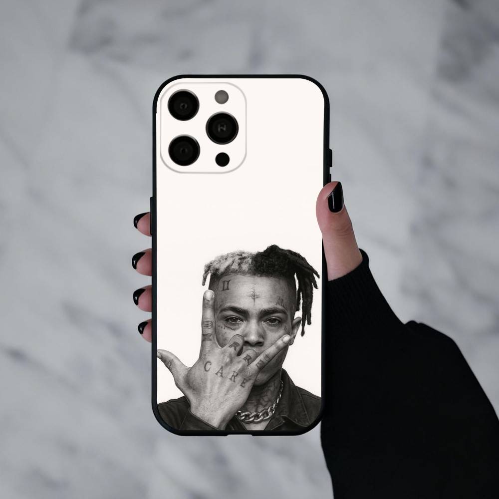 

Чехол для телефона R-Rapper X-XXXTentacionS Силиконовый Мягкий Для IPhone 17pro 16 15 14 13 12 11 X XR Plus Pro Max Plus iPhone14