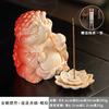 Three-legged golden toad tea pet lotus fragrance insert white porcelain color spray to attract wealth golden toad fragrance insert tea table ornament