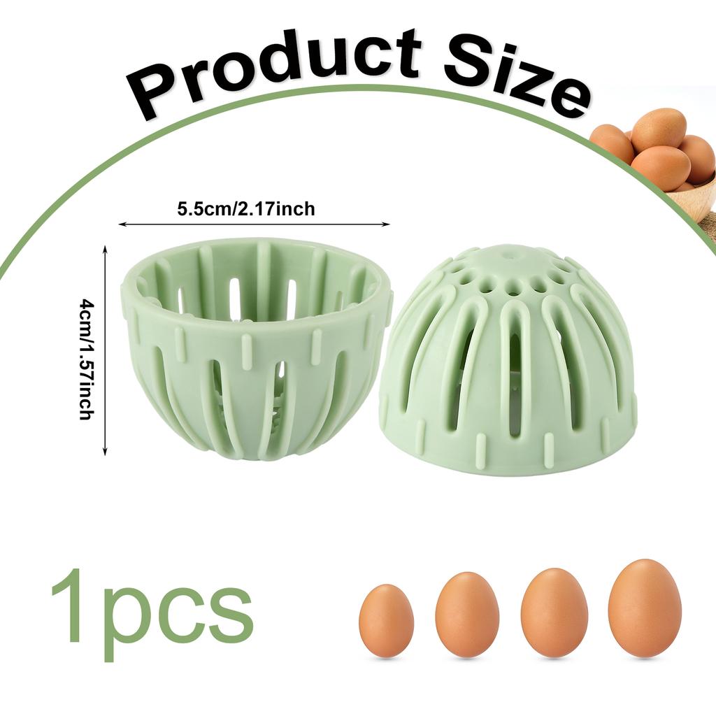 1/2pcs Egg Scrubber Brush, Reusable Spinning Egg Cleaner - Rotary Scrubbing Tool for Washing Fresh Eggs & Removing Stains