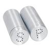 2pcs Spice Jar Stainless Steel Seasoning Bottle Salt and Pepper Shaker Kitchen Tool