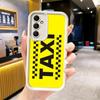 Phone Case for Samsung Galaxy S26 S25 Ultra S24 FE NYC Yellow Taxi Cabs Shell S23 Plus S22 + S21 S20 5G Soft Silicone Funda