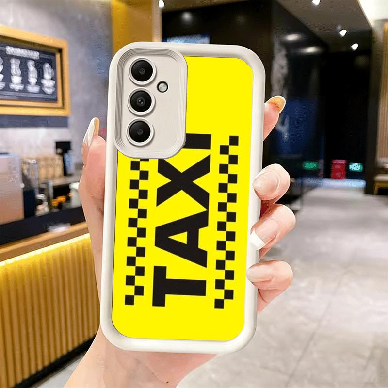 Phone Case for Samsung Galaxy S26 S25 Ultra S24 FE NYC Yellow Taxi Cabs Shell S23 Plus S22 + S21 S20 5G Soft Silicone Funda